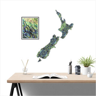 Large NZ: Paua Pattern