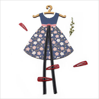 Hairclip Tidy : Cherry blossom Vintage Dress