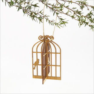 Birdcage Ornament