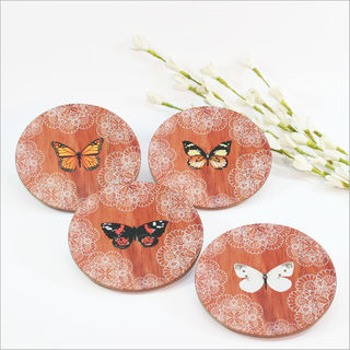 Coasters : Butterfly Lace