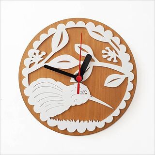 Clock:Kiwi on PHT White + Rimu