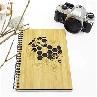 Small Bamboo Journal: Honeycomb