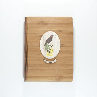 Bamboo Journal : Light Wood Huia