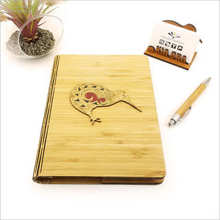 Bamboo Journal: Printed KWW Kiwi