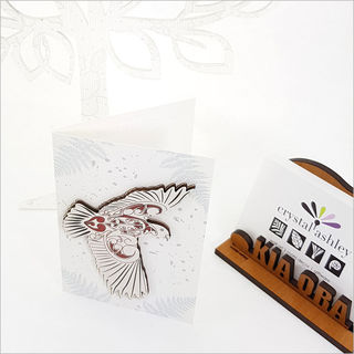 Gift Card with embellishment: KWW Kea