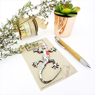 Gecko - Whimsical Pattern