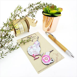 Kiwi 2 - Blue Floral 