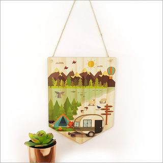 Printed Pine Flag : Kiwi Holiday