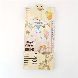 Growth Chart Ruler : Woodland Party