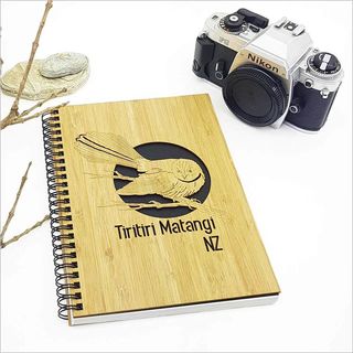 Small Journal Bamboo: Tiritiri Matangi  ( Fantail)