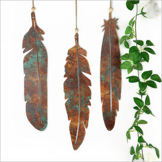 ACM Printed Feathers Set (Copper Patina)