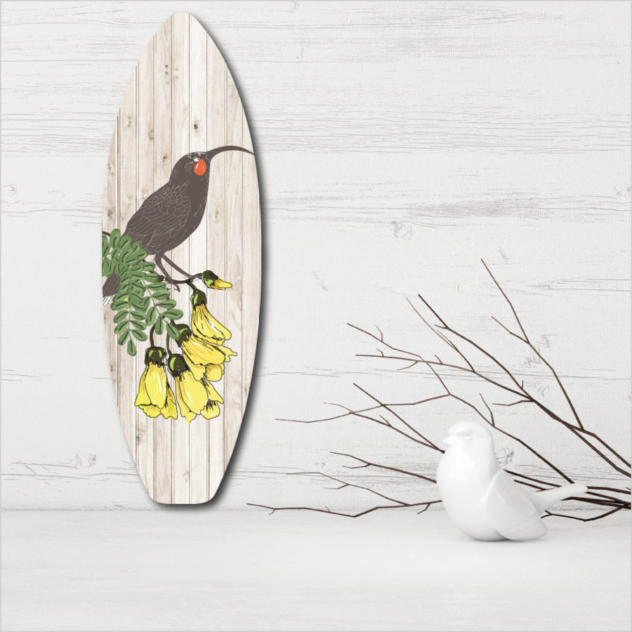 Ply Surfboard Art: Huia (Plank)