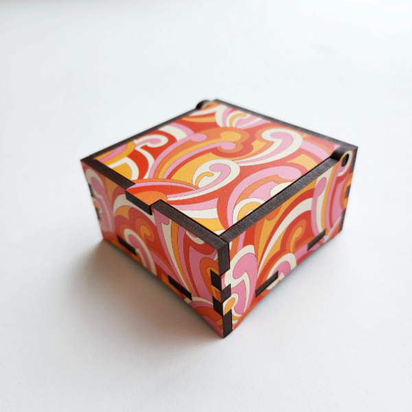 Retro Koru - Trinket Box