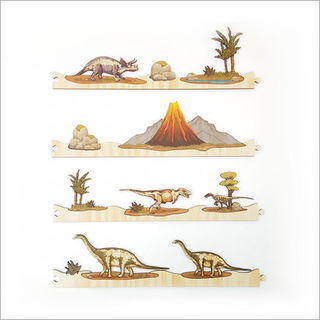 Pine Jigsaw Strip