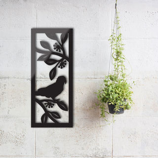 Art Panel: Kea + Pohutukawa
