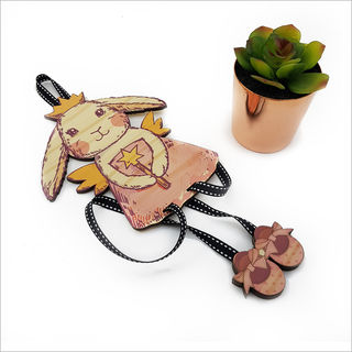 Hairclip Tidy : Fairy Bunny
