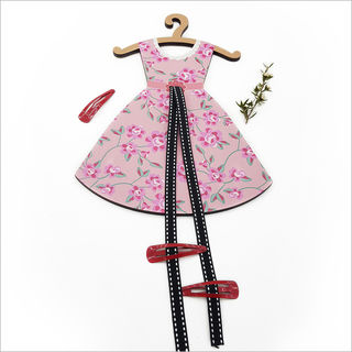 Hairclip Tidy : Roses Vintage Dress