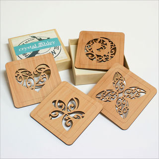 Kowhaiwhai Coasters set