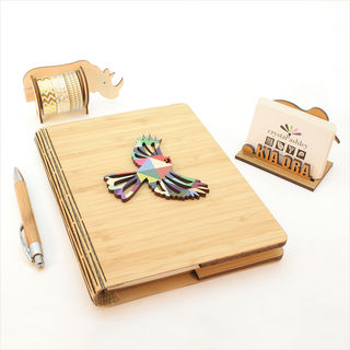 Bamboo Journal : Geometric fantail