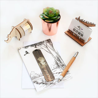 Greeting Card: DW Fantail