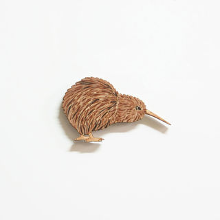 Printed Pine Mini: Kiwi looking down
