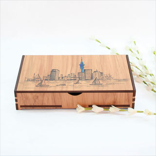 Large Rectangle Trinket Box : Auckland
