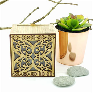 LED Tealight Candle Box : KWW Flower