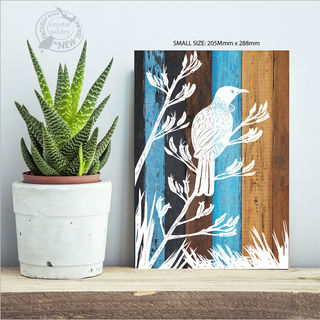 Plywood Rectangle: AT Tui (Small)
