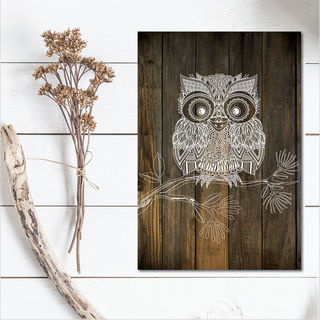 Plywood Rectangle: DW Morepork (Large)