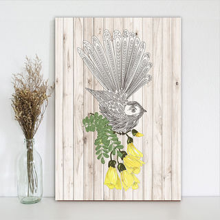 Plywood Rectangle: LW Fantail (Large)