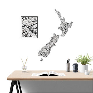 Large NZ: News Paper Pattern