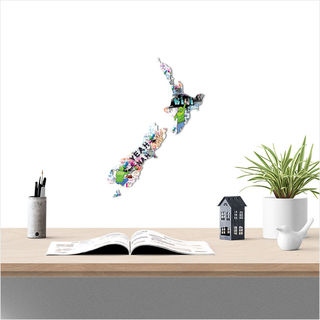Small NZ: Graffiti Print
