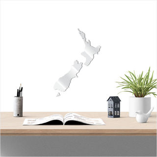 Small NZ: Mirror Acrylic Silver