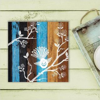 Plywood Art Block: AT Fantail