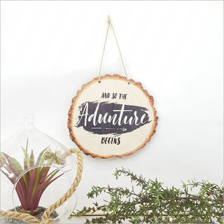Wood Slice Art: Adventure