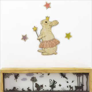 Pine Wall Art : Bunny