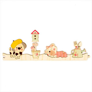 Pine Jigsaw Strip : Little Girls Section 2