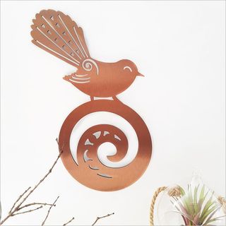 Fantail on Koru