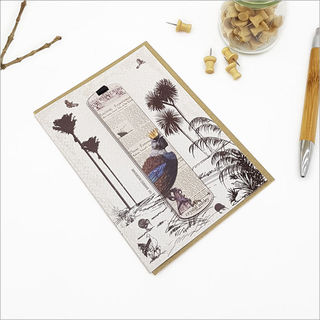 Greeting Card: Vintage Tui Bookmark