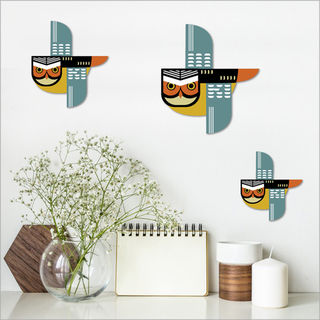 Printed ACM Birds Set: Folk Ruru