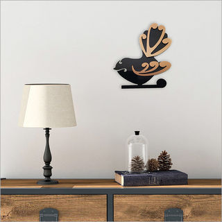 2Tone Wall Art: Moko Fantail Small