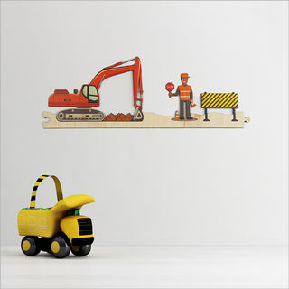 Pine Jigsaw strip: Construction Site 2