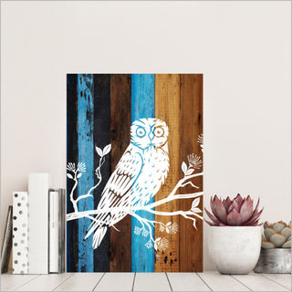 Plywood Rectangle: AT Morepork (Large)