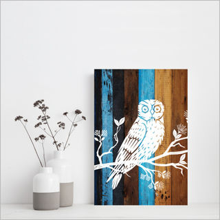 Plywood Rectangle: AT Morepork (Small)