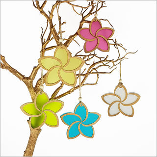 Hanging Ornament: Frangipani