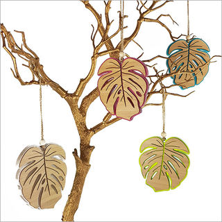 Hanging Ornament: Monstera