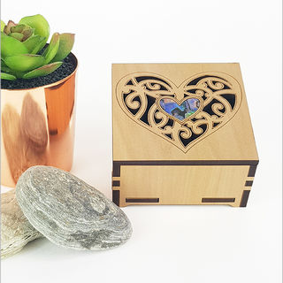Small Trinket Box: KWW Heart