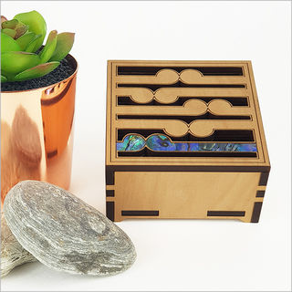 Small Trinket Box: Koru 2