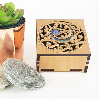 Small Trinket Box: KWW Koru2
