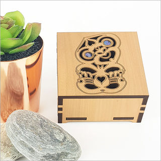 Small Trinket Box: Tiki